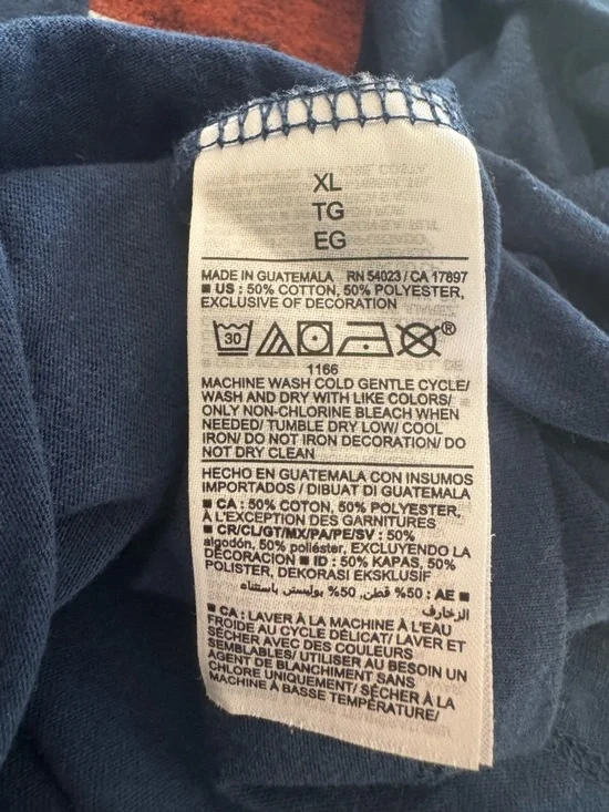 Disney Old Navy Minnie Mouse Americana Crop T-Shirt, XL - Picture 5 of 5